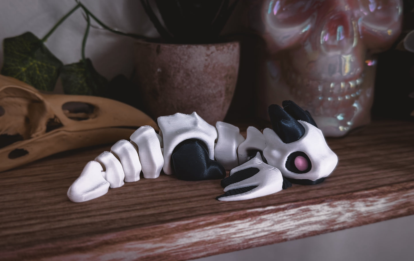 Skeleton Wyvern mini print - Patreon only