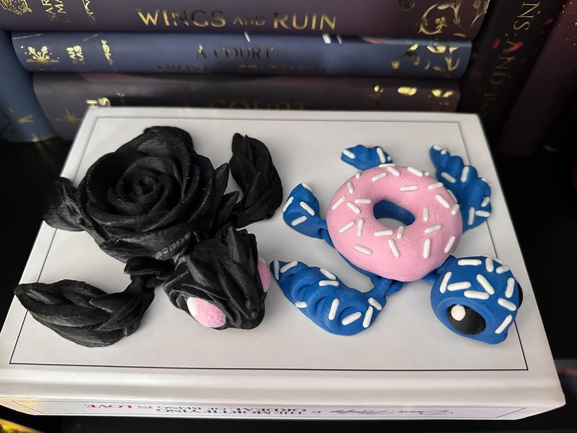 Rose Turtle mini print - Patreon only