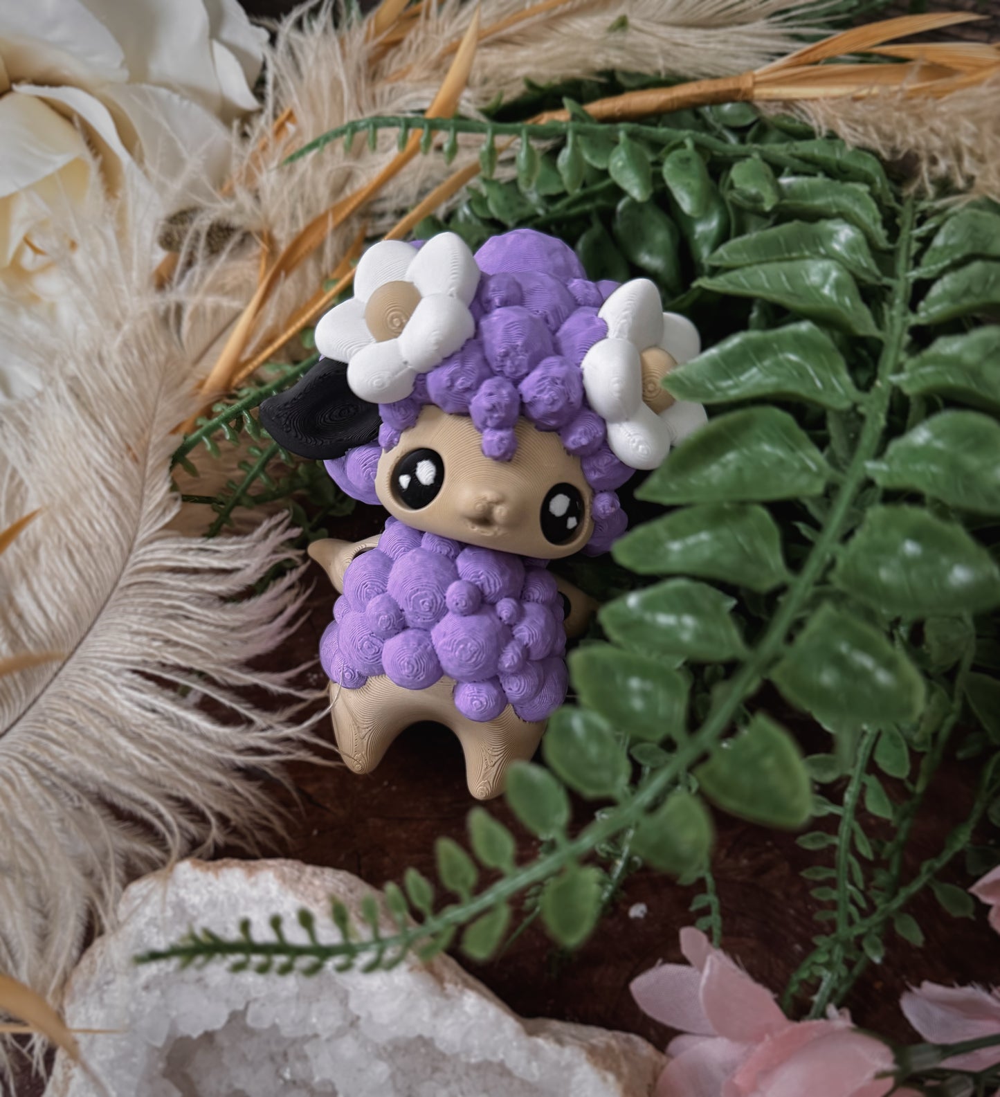 Sheep Pixie mini print - Patreon only