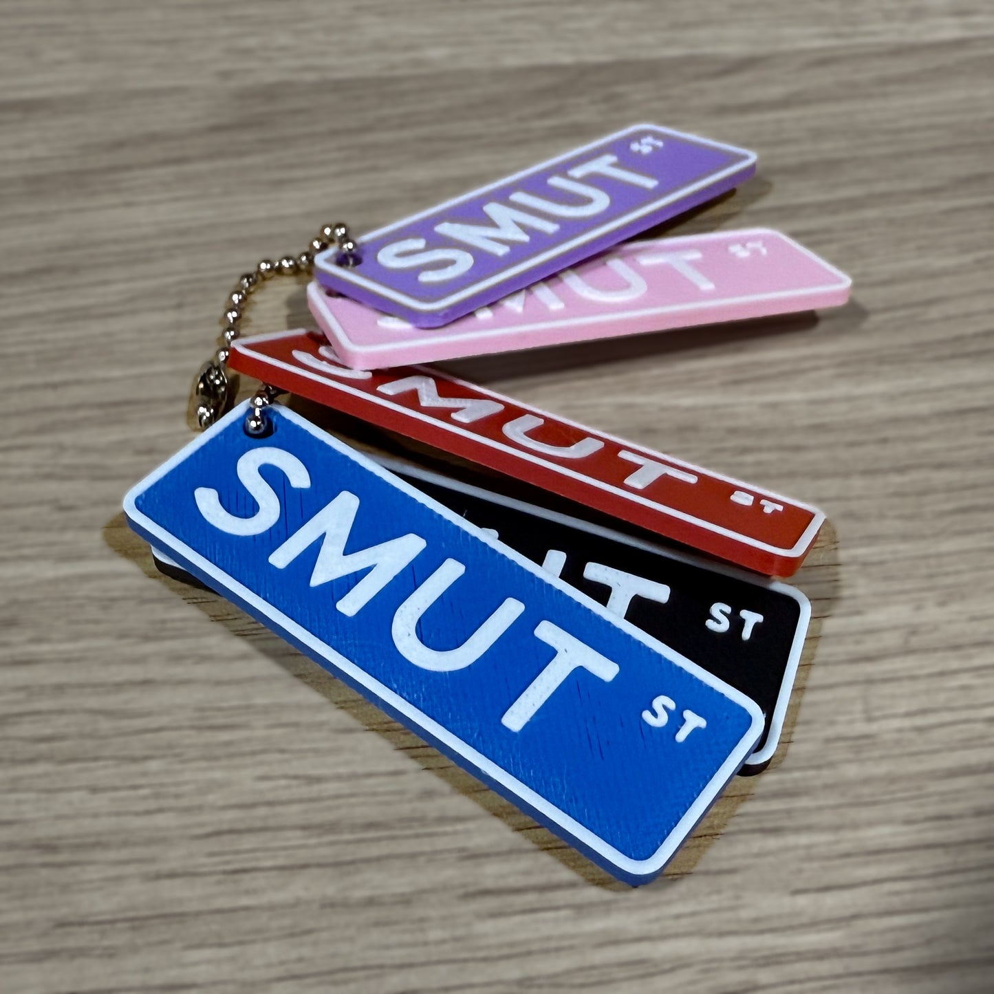 Smut Street Keychain