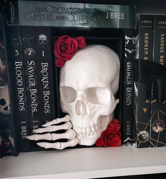 Skull Book Nook