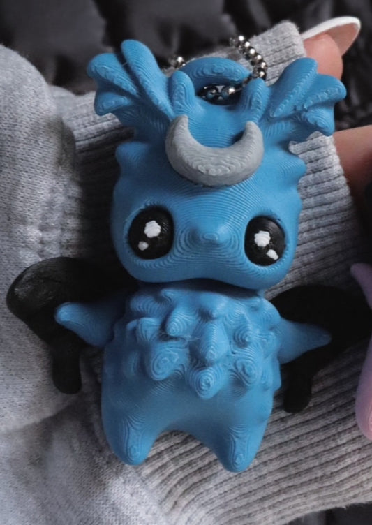 Moth Pixie Keychain